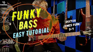 FUNK BASS TUTORIAL (how to play bass in James Brown style)