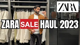 *HUGE* ZARA SALE HAUL 2023 | BEST ZARA SALE OUTFITS FOR MEN #zara #zarahaul #mensfashion #mensstyle