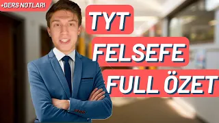 FELSEFE FULLETEN ÖZET | "Derece Öğrencisinin Defteri"nden Konu Anlatımı | #tyt #yks