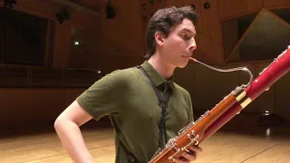 Paganini Caprice No. 5 - Theo Plath, bassoon
