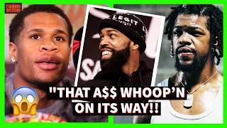 SAVAGE! GARY RUSSELL JR CONFRONTS DEVIN HANEY! SAYS YOU "CANT RUN", GARY ANTUANNE WAITING AT 140!