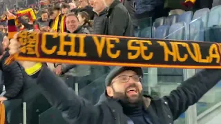 Roma Feyenoord - La festa sotto la curva sud e Grazie Roma 💛❤️