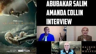 Amanda Collin & Abubakar Salim Interview - Raised By Wolves (HBO MAX)