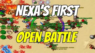 Tibia War - Nexa - Venore Desert - NEXA'S FIRST OPEN BATTLE