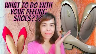 HOW TO MAKE YOUR OLD SHOES LOOKS NEW AGAIN || HOW TO FIX PEELING SHOES|| HOW TO REVAMP PEELING SHOES