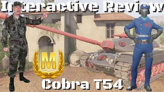 Cobra T54 Interactive Tank Review, World of Tanks Console.