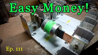 Scrapping Out A MASSIVE Fuse & Fuse Holders For Easy Money!