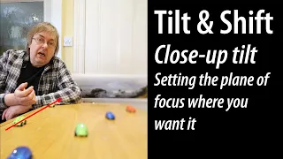 How lens tilt works with close-up photography - using tilt to place your plane of focus.