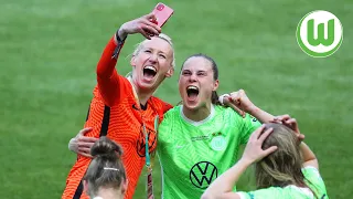 Exklusive Einblicke: So haben die VfL-Frauen den DFB-Pokalsieg gefeiert!