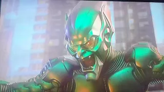 Spider man vs Green Goblin first attack (360p)