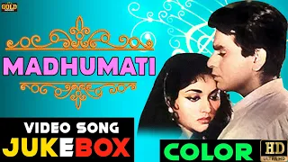 Vyjayanthimala , Dilip Kumar - Madhumati 1958 Movie Songs Colour Jukebox - HD Video Songs Jukebox.