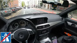 Mercedes Benz C250 CGI AVANTGARDE 7G TRONIC AMG PAKET | #POV TEST DRIVE (CITYDRIVE) #7