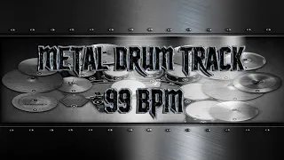 Groovy Metal Drum Track 99 BPM | Preset 3.0 (HQ,HD)