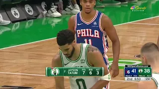 JAYSON TATUM VS 76ERS 13 PTS     10.08.23