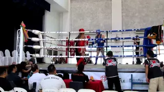 MAFC 1: Derrick Poh (blue) vs Maen Bia MT