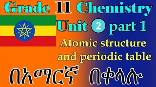 Ethiopian Grade 11 Chemistry Unit 2_part_1 Atomic structure and the periodic table.