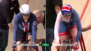 Women's Team Pursuit Finals - 2018 UCI Track Cycling World Championships