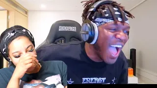 KSI TRYING NOT TO LAUGH - IMPOSSIBLE NOT TO LAUGH AT | Reaction