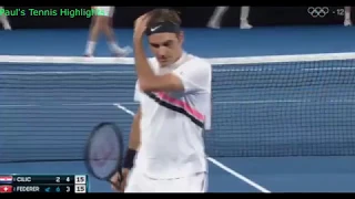 Roger FEDERER (SUI) vs. Marin CILIC (CRO) - Australian Open 2018 Final