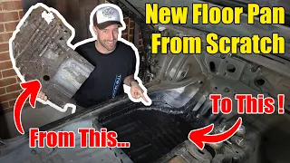 Making a floor pan from scratch for my AW11 MR2