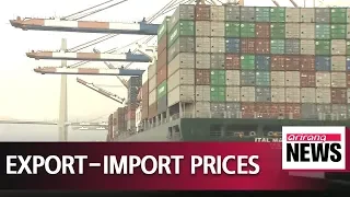 South Korea's export prices down, import prices up in March