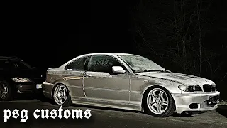 BMW E46 lowering on MTS Technik COILOVERS