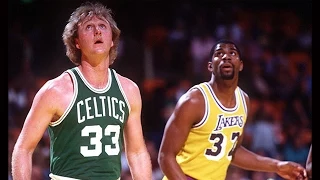 Larry Bird vs Magic Johnson 1982 Highlights, Celtics vs Lakers