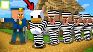 TOUT les Villageois ont été EMPRISONÉS dans mon Village Minecraft !