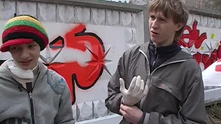 «Конкурс граффити на заборе». 03-05-2007