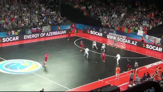 Futsal Ataque 5x4 - Goleiro Linha Portugal Euro Futsal 2014