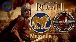Total war Rome 2 (2013) - divide et impera - grand campaign - Massalia - part 50 - how many