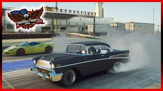 BUILDING CLAPPED OUT BELAIR TO OUT RUN A FERRARI! - GTA5 RP  - AFG