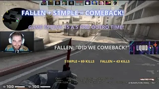 FALLEN + S1MPLE = COMEBACK! - FPL DUST2