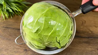 The blood sugar level drops immediately! This cabbage recipe is a treasure!