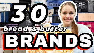 30 Bread & Butter BRANDS for 2024 on eBay and Poshmark - Reseller Vlog #26