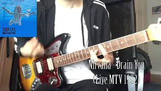 Nirvana - Drain You (Cover | Live MTV 1992)