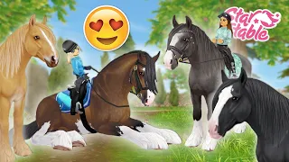 IK KOOP DE NIEUWE SHIRES  + ZE KUNNEN LIGGEN! 😍 - Update | Star Stable Online | Daphne draaft door