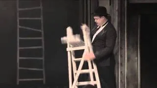 Laurel & Hardy Trailer at The Watermill Theatre, Newbury UK