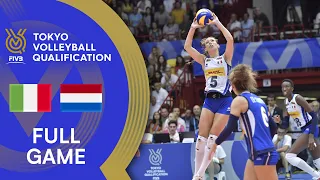 ITA🇮🇹 vs. NED🇳🇱 - Women’s OQT 2019 - Full Match