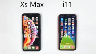 iPhone 11 vs iPhone Xs Max - SPEED TEST!