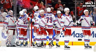 Rangers waiting for Isles or Canes after sweeping Capitals