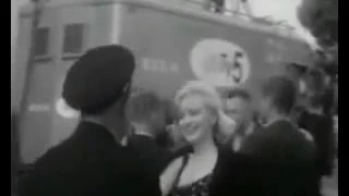 Marilyn Monroe arrives at 20th century fox to attend Nikita khrushchev visit sept 19 1959