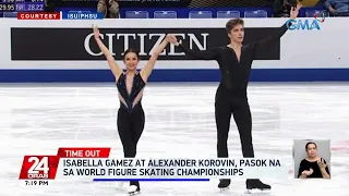 Isabella Gamez at Alexander Korovin, pasok na sa World Figure Skating Championships | 24 Oras