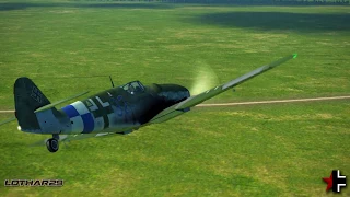 IL-2  BF109 G14 vs P51 y YAK 9-S.1 x16 Aircraft// Clouds Problems rendering aircraft silhouette MSAA
