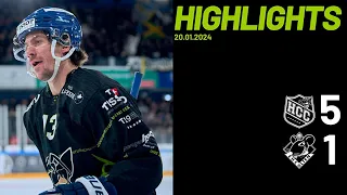 HC La Chaux-de-Fonds vs. EHC Olten | Highlights - 20 janvier, 2024
