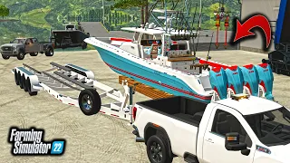 LIFTING BOATS OUT FOR WINTER! ($3,000,000 MARINA) | FS22