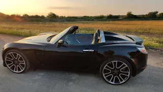 Opel GT Roadster , Saturn Sky , Pontiac Solstice , Daewoo G2X  , Top Speed on Germany Autobahn