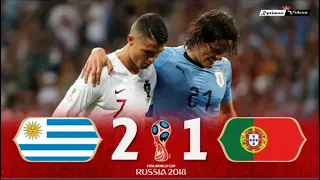 Uruguay 2 x 1 Portugal ● 2018 World Cup Extended Goals 10 Minute Highlights HD720P HD