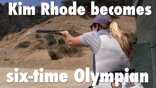 Shooter Kim Rhode prepares for her sixth trip to Olympic Games