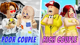 ROBLOX Brookhaven 🏡RP: Rich Couple vs Poor Couple: Who's Happier? | Gwen Gaming Roblox
